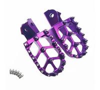 IPEVMLZ Per SurRon Per Sur-Ron Per Light Bee X S Poggiapiedi CNC alluminio Poggiapiedi Moto Elettrica(Viola)