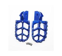 IPEVMLZ Per SurRon Per Sur-Ron Per Light Bee X S Poggiapiedi CNC alluminio Poggiapiedi Moto Elettrica(Blu)
