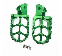 IPEVMLZ Per SurRon Per Sur-Ron Per Light Bee X S Poggiapiedi CNC alluminio Poggiapiedi Moto Elettrica(Verde)