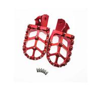 IPEVMLZ Per SurRon Per Sur-Ron Per Light Bee X S Poggiapiedi CNC alluminio Poggiapiedi Moto Elettrica(ROSSO)