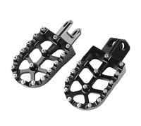 IPEVMLZ Per Suzuki DRZ400S DRZ400SM DRZ400 DRZ 400 400S 400SM RM125 RM250 RM250Z RMX250 Poggiapiedi Pioli Pedali Pedane(NERO)