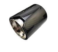 IPEVMLZ Per X1 2016 2017 2018 2019 2020 2021 2022, Modifica Estetica Manicotto Decorativo Per Tubo Di Scarico Accessori Per(Carbon fiber Texture glossy silver)