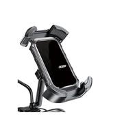 IPEVMLZ Per Yamaha MT-09 Accessori Supporto Telefono Manubrio Moto GPS(NERO,Rear mirror)