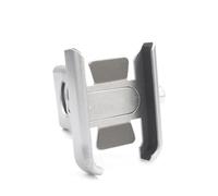 IPEVMLZ Per YAMAHA Per N-MAX 155 Per NMAX125 2015-2020 Supporto Telefono Moto Guidone Specchietto Retrovisore Supporto GPS(Argento,Handlebar)