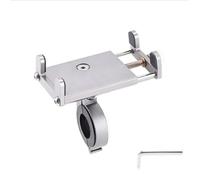 IPEVMLZ Supporto Antiscivolo in Lega di Alluminio Supporto Clip GPS Portatelefono Bici Supporto Bicicletta Accessori per Ciclismo