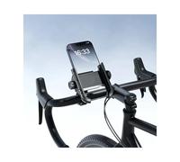IPEVMLZ Supporto Per Telefono Universale Per Moto E Bici Antivibrazione Blocco 1s Operazione Una Mano Morsetto Per Manubrio Per 5.4-7.2"(Handblebar)
