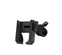 IPEVMLZ Supporto Telefono Bici Bicicletta Moto Portatelefono Manubrio Clip GPS Antishock Bracket Per Telefoni 4.5-7.0"(NERO)