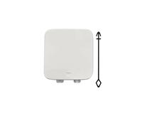 IPEVMLZ Tappo di Copertura del Gancio di Traino per Paraurti Posteriore Auto per B&MW Serie 5 G30 520 523 525 530 535 540i 2017 2018 2019 2020 51127475589 Coperture per rimorchi(Bianco)