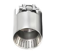 IPEVMLZ Terminale Di Scarico Per Serie 3 G20 G21 320d 330i 330e 320i In Acciaio Inox Accessori Per Modifiche Auto(Argento B,1 pz)