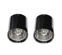 IPEVMLZ Terminale Di Scarico Per X2 F39 Serie 1 F40 2 F44 2018-2022 Marmitta In Acciaio Inox Sostitutivo Accessori Per Modifiche Auto(2 PZ)