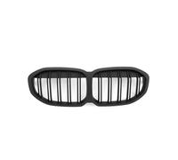 IPEVMLZ Tuning Paraurti Anteriore Grille Presa Doppia Stecca Per 1 Series F40 2020-2024 128ti M135i Per XDrive 118i(Matte Black,Double)