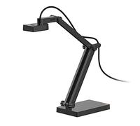 Ipevo CDVU-10IP, V4K PRO Ultra HD USB con microfono AI per visualizzazione in classe, lezioni online, apprendimento a casa, streaming, con riduzione del rumore, Grigio ardesia