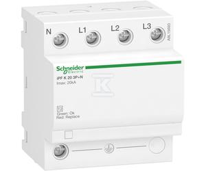 IPF20 3P+N 20KA - Limitatore Sovratensione A9L15693