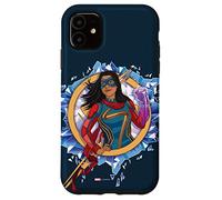 iPhone 11 Marvel Ms. Marvel Kamala Khan Lighting Bolt Dark Teal Case