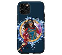 iPhone 11 Pro Marvel Ms. Marvel Kamala Khan Lighting Bolt Dark Teal Case