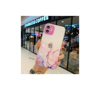 (iPhone 12 Mini) Custodia per telefono in marmo con rilievo vintage per iPhone - Compatibile con vari modelli
