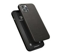 iPhone 12 Pro Max con custodia protettiva Bugatti Full Wrap nera