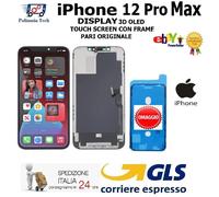 DISPLAY LCD TOUCH LCD XIAOMI REDMI 12 23053RN02L 23053RN02Y VETRO NERO FRAME GLS