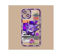 (iPhone 14 Pro Max -PlayMc 2) Custodia morbida e trasparente in silicone antiurto per iPhone