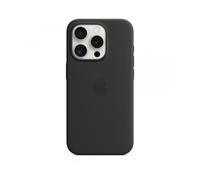 Custodia in silicone Apple iPhone 15 Pro con MagSafe nero