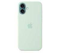 Iphone 16 Plus Silicone Case With Magsafe - Aquamarine NUOVO