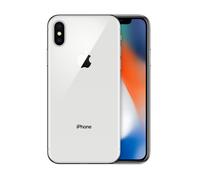 iPhone X 64 GB, argento, sbloccato- Ricondizionato - Buono stato
