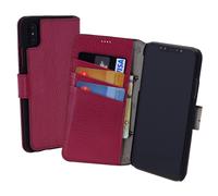 IPHONE X XS Custodia Book-Style Protettiva Bumper Wallet IN Lilla