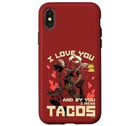 iPhone X/XS Marvel Deadpool I Love You And By You I Mean Tacos Case