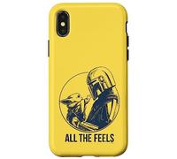 iPhone X/XS Star Wars: The Mandalorian & The Child All The Feels Yellow Case