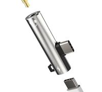 iPhone15 Pro Max Plus USB C a 3,5 mm, adattatore jack per cuffie Typec cavo di ricarica splitter DAC Aux caricatore rapido compatibile per Sumsung Huawei Xiaomi iPad 10, Apple、Air4/5、Mini6、3.5+tp