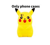 (iPhone6)Pokmon Pikachu 3d guscio telefono silicone cavalletto staccabile protezione caduta