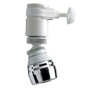 Ipierre Garden CANNUCCIA PER RUBINETTI CON SNODO DOCCETTA CROMATA cm. 8