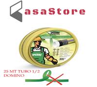 IPIERRE TUBO DA IRRIGAZIONE GIARDINO VERDE 1/2 - 5/8 CON RACCORDI E PISTOLA