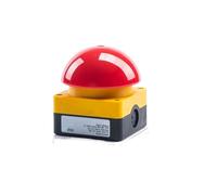 IPKAAAAD Emergency Stop Switch 1 PCS Hand Clapper Foot Switch Large Mushroom Head Button Flame Retardant Waterproof Emergency Stop Button Switch(Self-Locking Red,2NO)