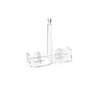 iPLEX - Bon TON Portabicchieri PMMA Trasparente 21,5x10cm