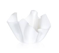 Iplex Design Drappeggi d'Autore Vaso Multiuso, Acrilico, Bianco, 45x45x29 cm