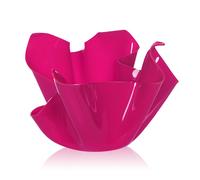 Iplex Design Drappeggi d'Autore Vaso Multiuso, Acrilico, Rosa, 45x45x29 cm