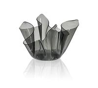 Iplex Design Drappeggi d'Autore Vaso, Plexiglass/PMMA, fumé Trasparente