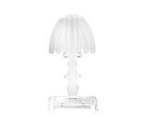 iPLEX - Madame Applique da Muro in plexiglass PMMA Trasparente con Luce LED Dim. 32x16x11 cm Made in Italy - Arredamento casa s