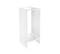 iPLEX - Madison Portaombrelli in plexiglass Bianco Pieno Dim. 64x26x25 cm