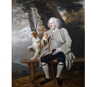 IPLUPJDY Artistico Poster Mural Dipinto Vintage Quadri Andrew Drummond di Johan Zoffany per la Decorazione Della Parete 60x90cm