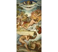 IPLUPJDY Artistico Poster Mural Dipinto Vintage Quadri i tormenti del purgatorio di Anton per la Decorazione Della Parete 60x90cm