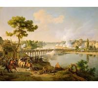 IPLUPJDY Artistico Poster Mural Dipinto Vintage Quadri Il generale Bonaparte dà ordini alla battaglia di Lodi Th maggio di Louis Lejeune per la Decorazione Della Parete 60x90cm