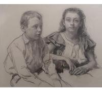 IPLUPJDY Artistico Poster Mural Dipinto Vintage Quadri Paul En Arntzenius di Willem Bastiaan Tholen per la Decorazione Della Parete 60x90cm