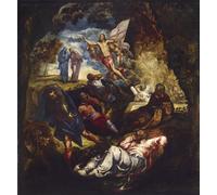 IPLUPJDY Artistico Poster Mural Dipinto Vintage Quadri the Resurrection of Christ by Jacopo Robusti Tintoretto per la Decorazione Della Parete 60x90cm