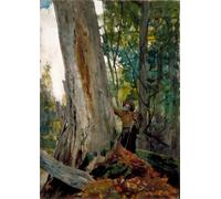 IPLUPJDY Artistico Poster Mural Dipinto Vintage Quadri Vecchi Amici Di Winslow Homer per la Decorazione Della Parete 60x90cm