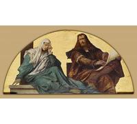 IPLUPJDY Astratta Della Poster Stampe su Tela Murale Dipinto Albrecht Dürer di Hans Makart per Decorazioni per la Casa 60x90cm
