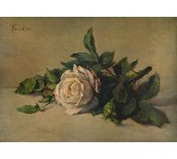 IPLUPJDY Astratta Della Poster Stampe su Tela Murale Dipinto Hector Berlioz La sua vita e le sue opere Sinfonia fantastica di Ignace Henri Jean Fantin Latour per Decorazioni per la Casa 60x90cm