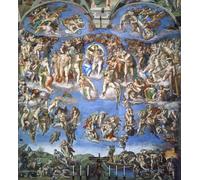 IPLUPJDY Astratta Della Poster Stampe su Tela Murale Dipinto il Giudizio Universale di per Decorazioni per la Casa 60x90cm