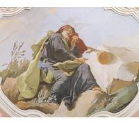 IPLUPJDY Astratta Della Poster Stampe su Tela Murale Dipinto il profeta Isaia di Battista per Decorazioni per la Casa 60x90cm